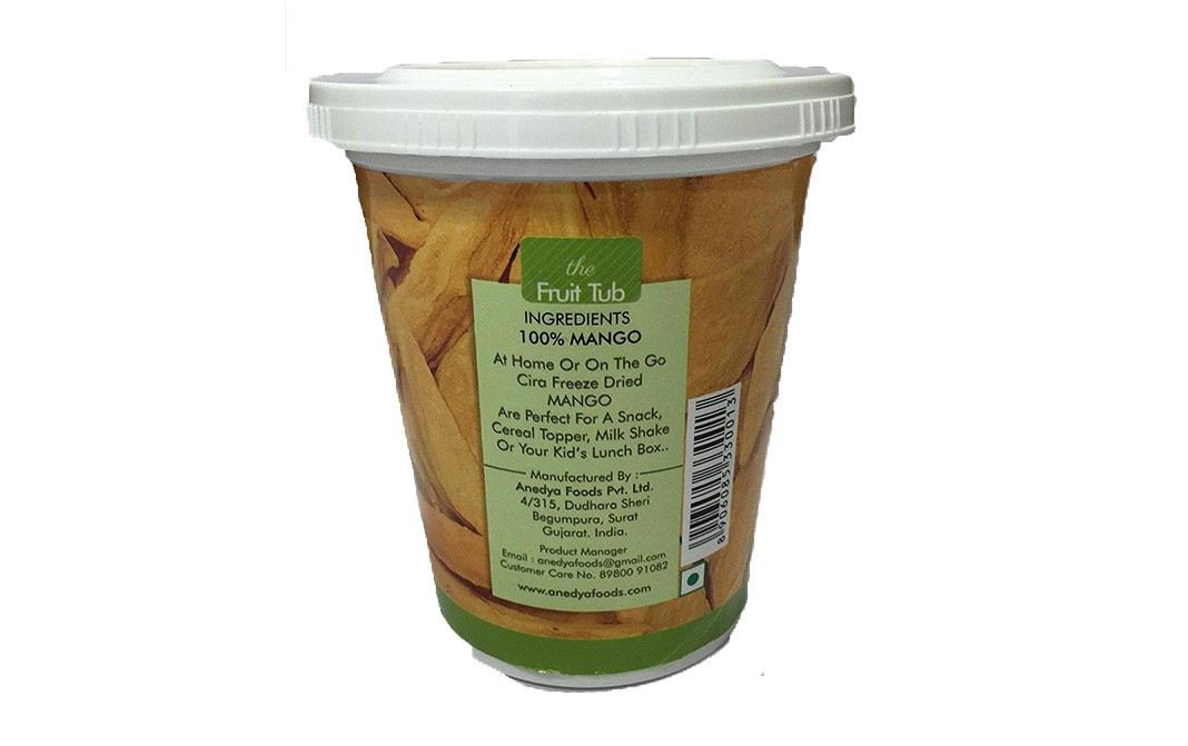 Cira Freeze Dried Mango Sliced   Tub  20 grams